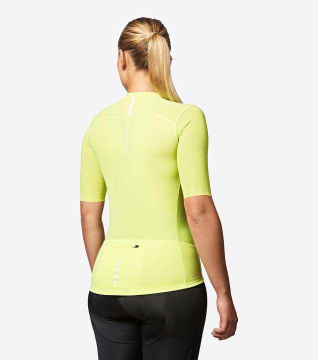 Image du produit Van rysel Maillot de vélo route manches courtes été unisexe - racer 2 jaune (M)