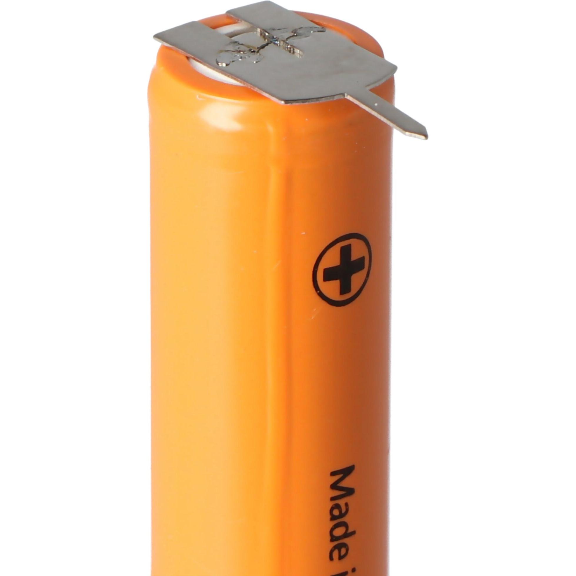 Thumbnail - Panasonic Akku HHR-70AAAE4 AAA mit 1er Print auf Plus und Minuskontakt (1 Stk., 700 mAh, Ladegerät inkl. Akku), Akku Lad...