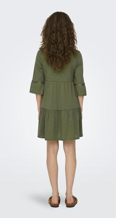 Produktbild JdY Locker geschnitten V-Ausschnitt Kurzes Kleid Kleid aus Spitze (M)