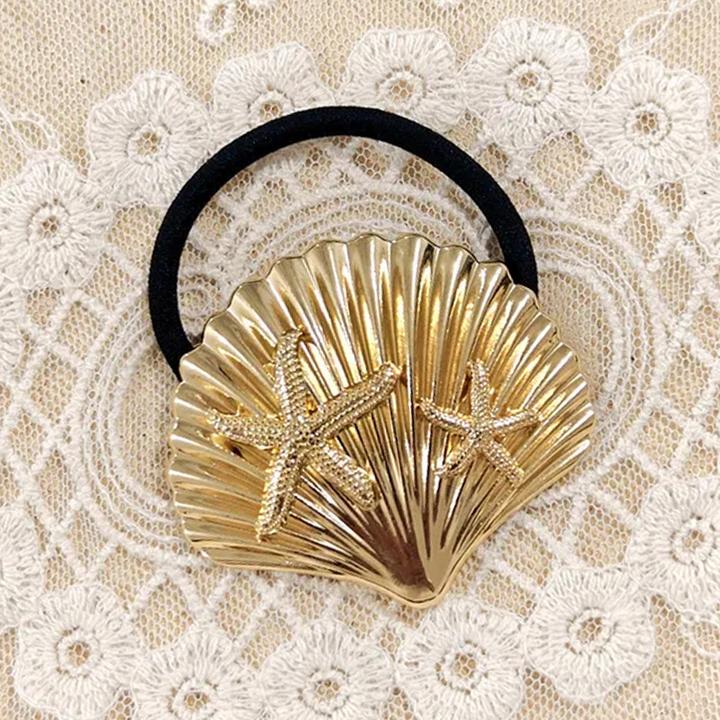 Immagine prodotto Avizar Haargummi mit Sternmuschel (Elastico per capelli)