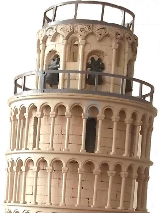 Produktbild Block Cuit. 3D Keramik-Modelbausatz -Turm von Pisa (20 x 34 x 20 cm)