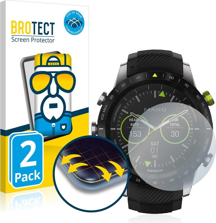 Productafbeelding BROTECT Volledig bedekkende screen protector (MARQ Atleet)