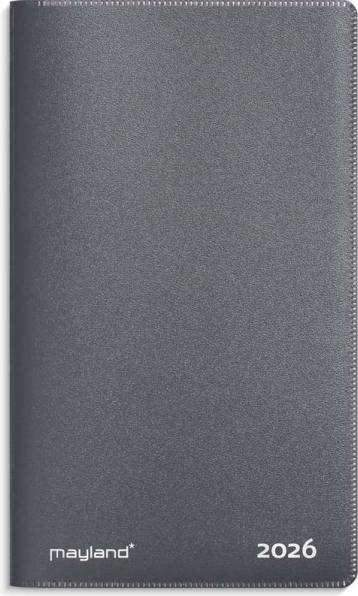 Mayland-Burde Index Planner mini ciemnoszary PP-plast 2026