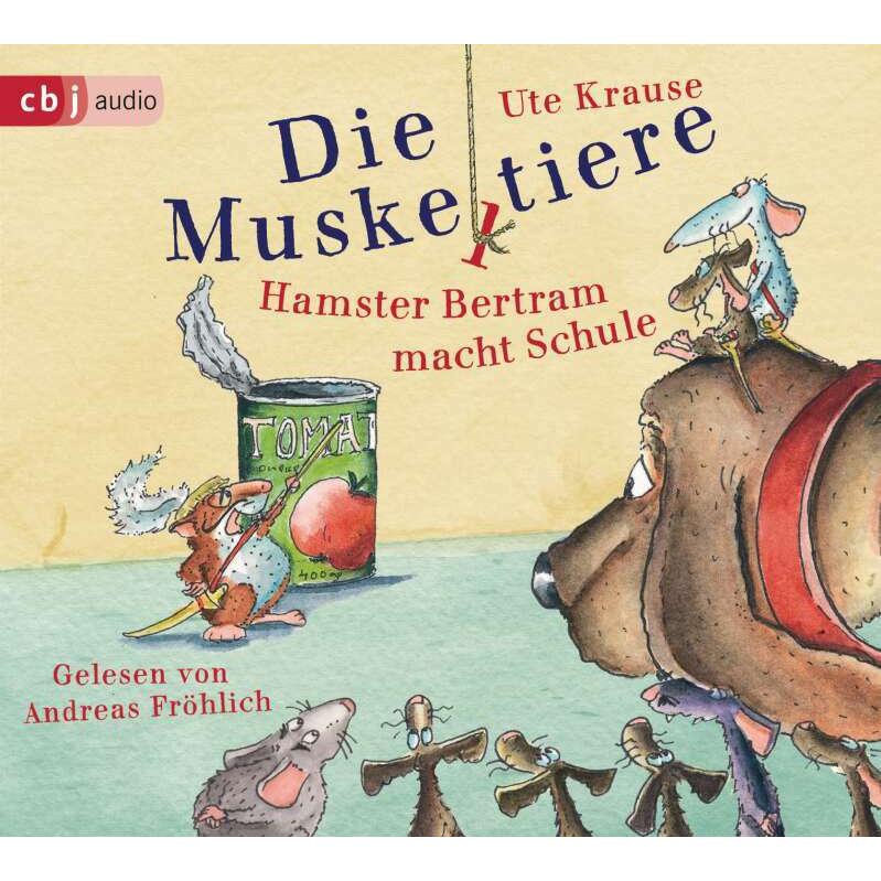 Die Muskeltiere - Hamster Bertram macht Schule, Hörbücher von Ute Krause