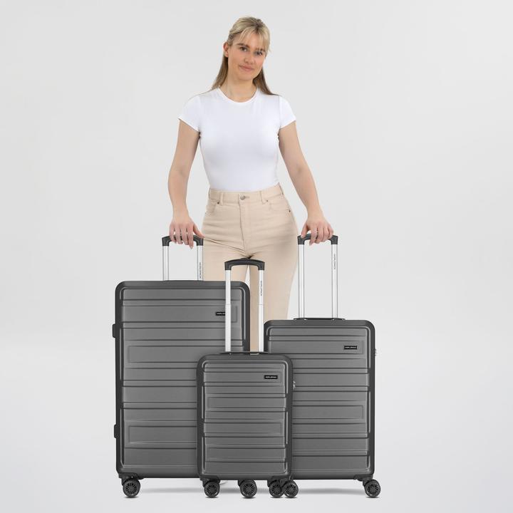 Produktbild Worldpack New York 2.0 4 Rollen Kofferset 3-teilig (197 l)