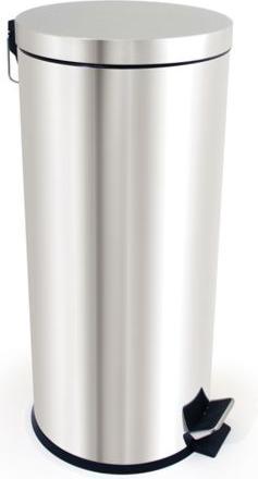 Produktbild RS PRO Edelstahl, Treteimer 30L Chrom Mülleimer (30 l)