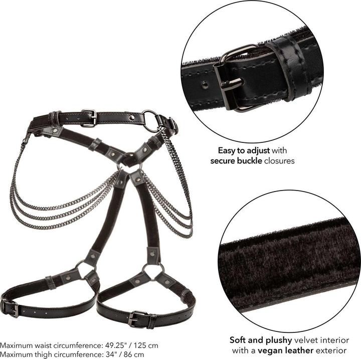 Immagine prodotto CalExotics California Exotics - Imbracatura Per Cosce Con Catene Multiple Euphoria Plus Size