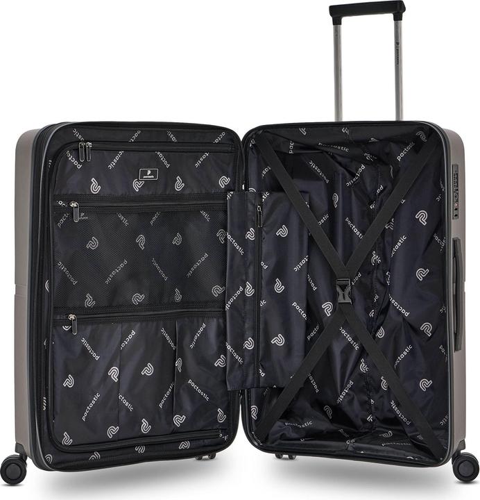 Immagine prodotto Pactastic Collezione 01 Carrello a 4 ruote da 67 cm con piega ad espansione (71 l)