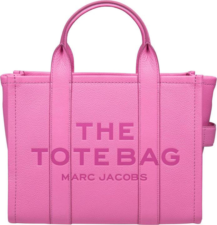 Image du produit Marc Jacobs medium tote bag in pink leather