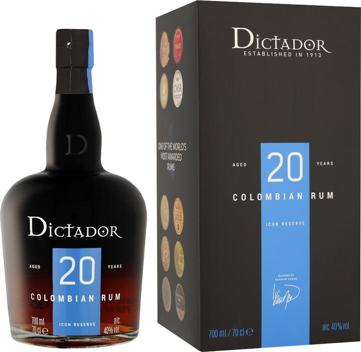 Immagine prodotto Dictador 20 Anni (1 x 70 cl)