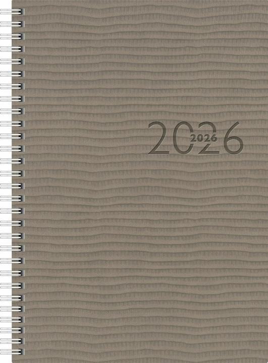 Ridoide Studioplan intl. Wire-O 2026 702303680 1W/2S grau ML 16.8x24cm