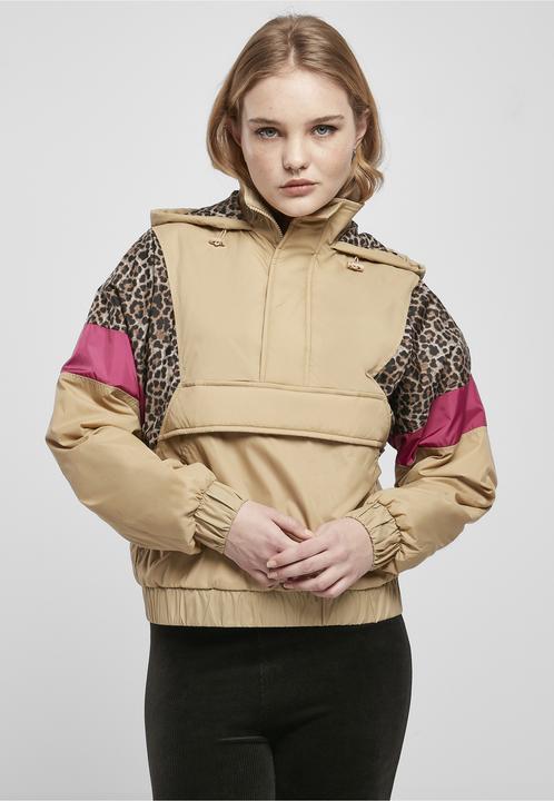 Produktbild Urban Classics Ladies AOP Mixed Pull Over Jacket - 5730 (XS)