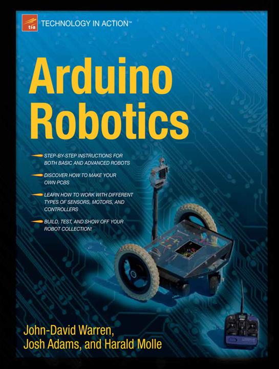 Produktbild Arduino Robotics (Englisch, Harald Molle, John-David Warren, Josh Adams, 2011)