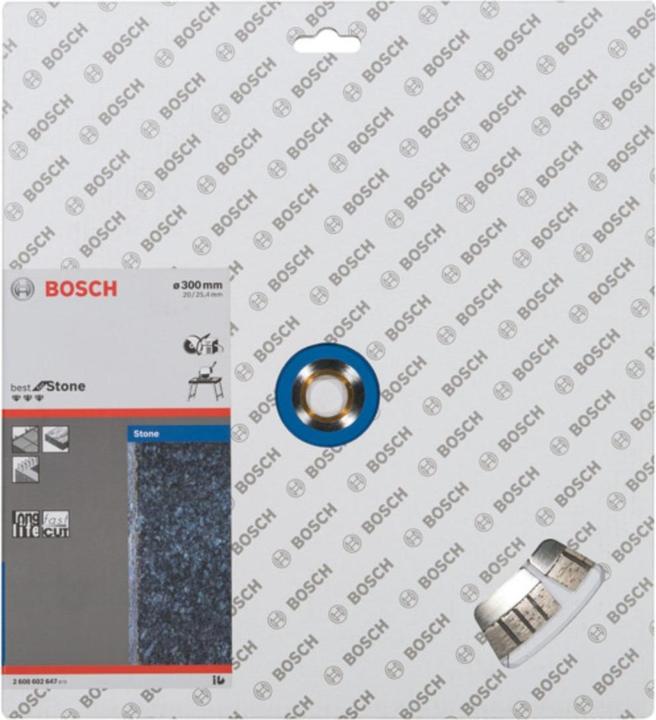 Actual product image Bosch Professional Zubehör PRO Stone diamond cutting disc, 300 x 20/25.4 mm
