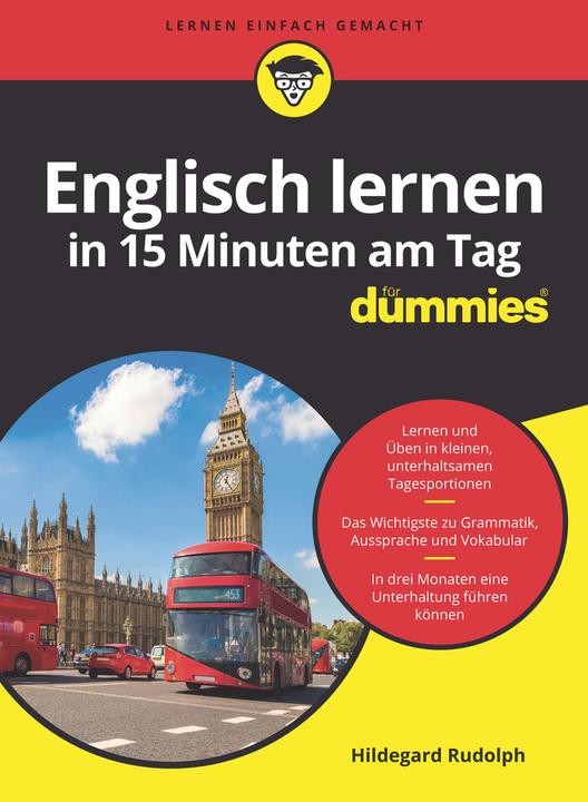 Immagine prodotto Englisch lernen in 15 Minuten am Tag für Dummies (Tedesco, Ildegarda Rodolfo, 2023)