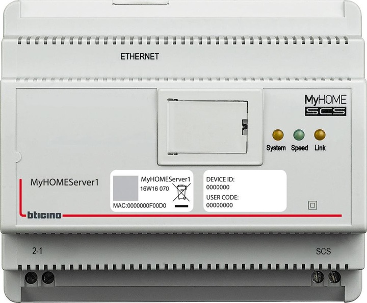 Image du produit Legrand Serveur Myhome up MYHOMESERVER1
