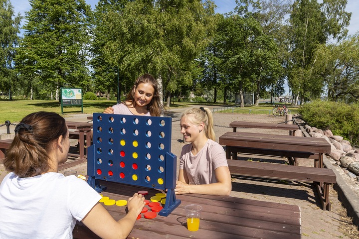Immagine prodotto Tactic 4 di fila - Gioco di legno XL
