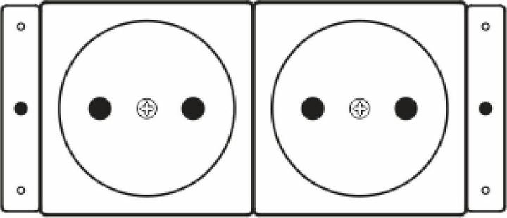 Image du produit Prise double TBUS (Filaire)