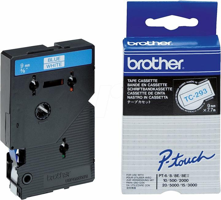Produktbild Brother P-Touch (0.90 cm, Blau, Weiss)