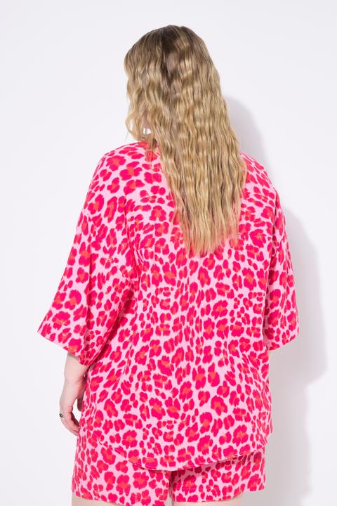 Produktbild Studio Untold Musselin-Bluse, oversized, Color-Leo (50, 52)