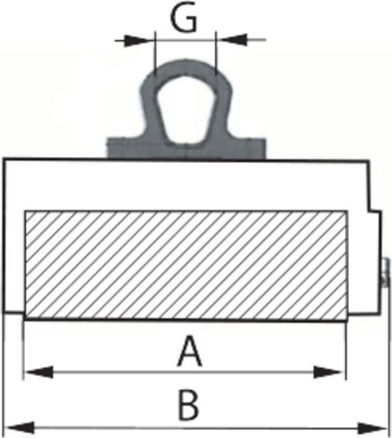 Actual product image SAV Lifting magnet