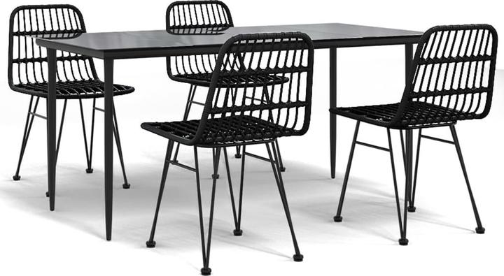 Produktbild vidaXL Garten Essgruppe (160 x 80 x 74 cm)