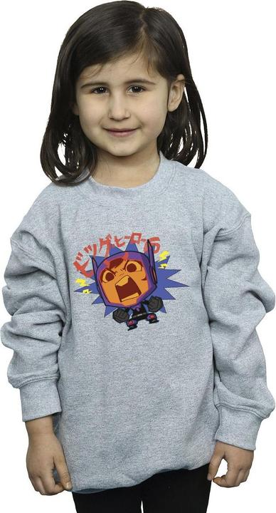 Image du produit Disney - Sweat BIG HERO BAYMAX HIRO ANGRY MANGA - Fille (116)