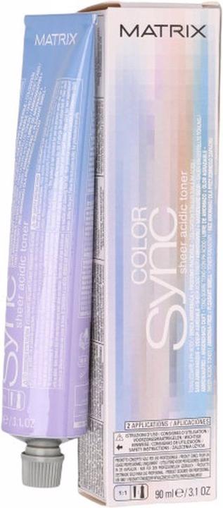 Actual product image Matrix Color Sync Sheer Ash Acidic Toner