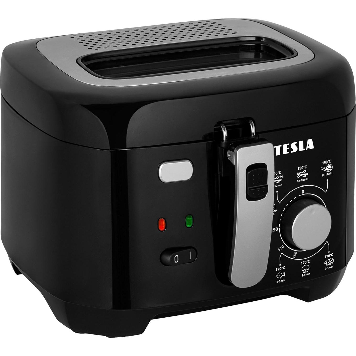 Tesla EASYCOOK AE300, Fritteuse, Schwarz