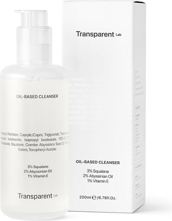 Actual product image Transparent Lab Oil-Based Cleanser (Oils)