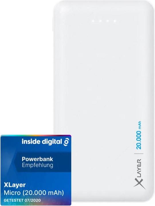 Actual product image Xlayer Micro (20000 mAh, 74 Wh)