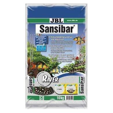 Jbl Aquaristik Und Terraristik Zanzibar, Ø 0, 4-1, 4 Mm, Gris, 10 Kg (Zand, Andere Objecten), Aquarium Decoratie