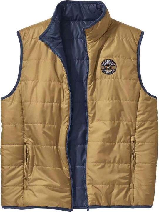 Actual product image Atlas For Men Mens Reversible Padded Gilet (XXL)