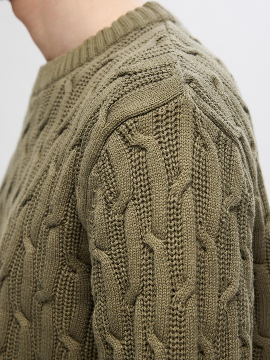 Actual product image Selected Homme Cable knit jumper (L)
