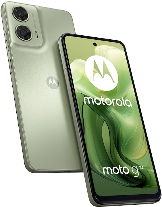 Immagine prodotto Motorola moto g24 (128 GB, Verde Ghiaccio, 6.56", Doppia SIM Ibrida, 50 Mpx, 4G)