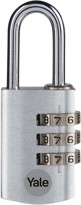 Actual product image Yale YE3CB/28/126/1/S padlock 28 mm silver combination lock