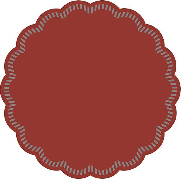 Produktbild Mank Deckchen BASIC: BORD.Rand 25 (Glasuntersetzer)