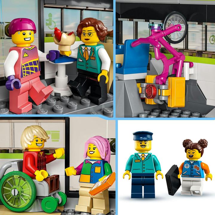 Actual product image LEGO Passenger express train (60337, LEGO City, LEGO Powered UP)