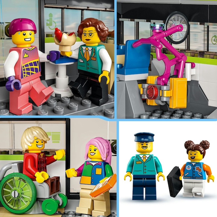 Actual product image LEGO Passenger express train (60337, LEGO City, LEGO Powered UP)