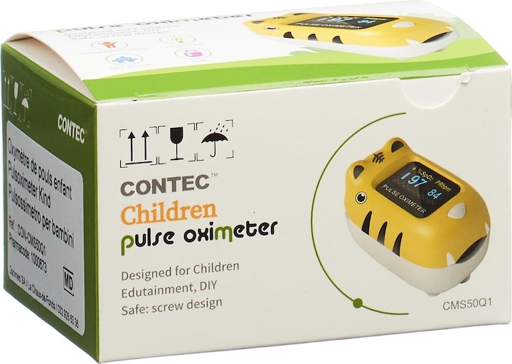 Actual product image Contec Pulse oximeter for children