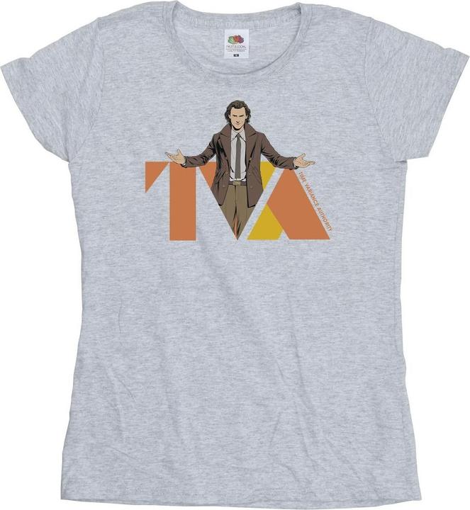 Actual product image Womens/Ladies Loki TVA Pose Cotton T-Shirt (S)