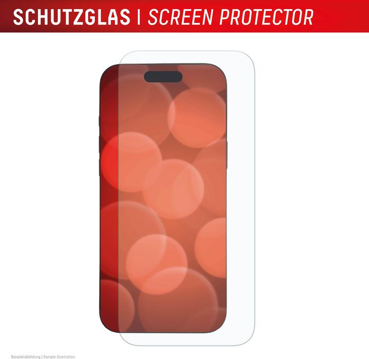 Produktbild Displex Real Glass, 2D Panzerglas + Handyhülle (1 Stück, Apple iPhone 17 Pro Max)