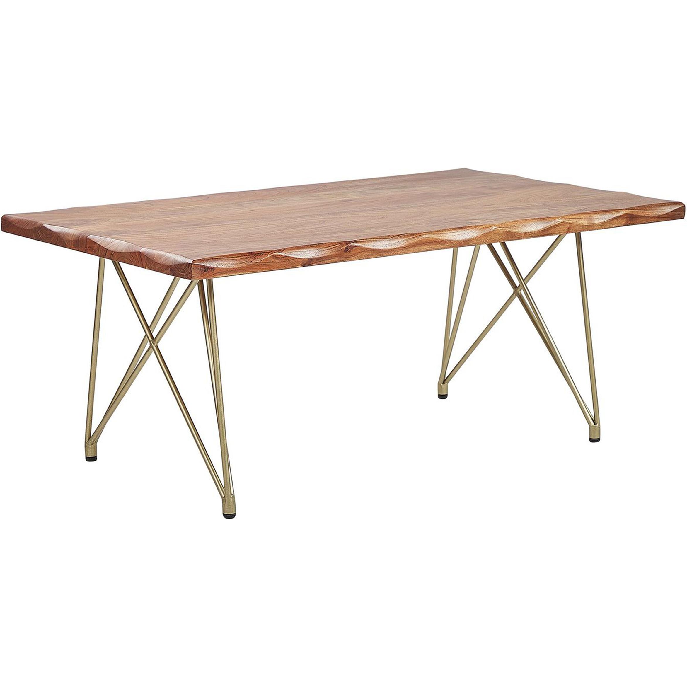 Beliani, Couchtisch + Beistelltisch, Raley (70 x 120 x 51 cm)