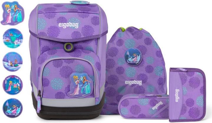 Actual product image Ergobag Cubo Sleigh Bear Glow