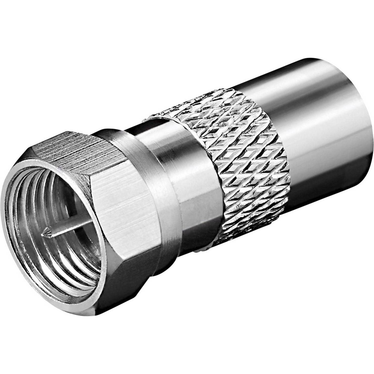 Thumbnail - Goobay Antennenadapter (Stecker und Verbinder), SAT Zubehör, Silber