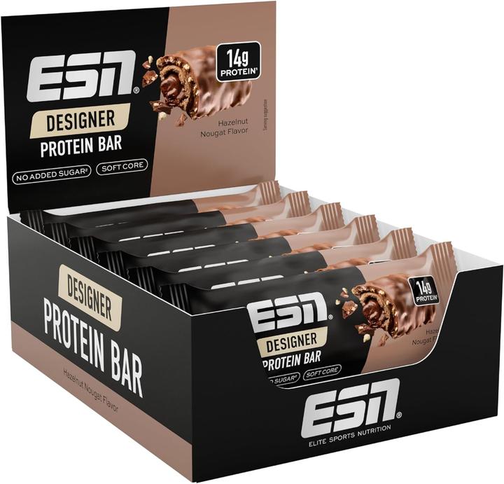 Image du produit ESN Designer Bar (Noisette, Nougat, 12 pcs, 720 g)