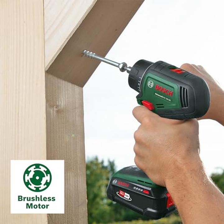 Produktbild Bosch Home & Garden Akku-Bohrschrauber AdvancedDrill 18V-80 QuickSnap,2 x Akku PBA 18V 2.5Ah (Akkubetrieb)