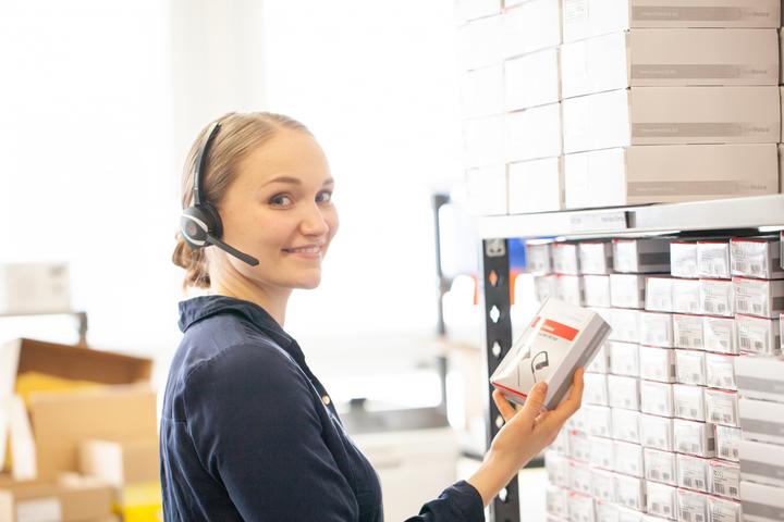 Produktbild FreeVoice Fox FX840UCB Duo (Kabellos, USB-A, Microsoft Teams, Skype)