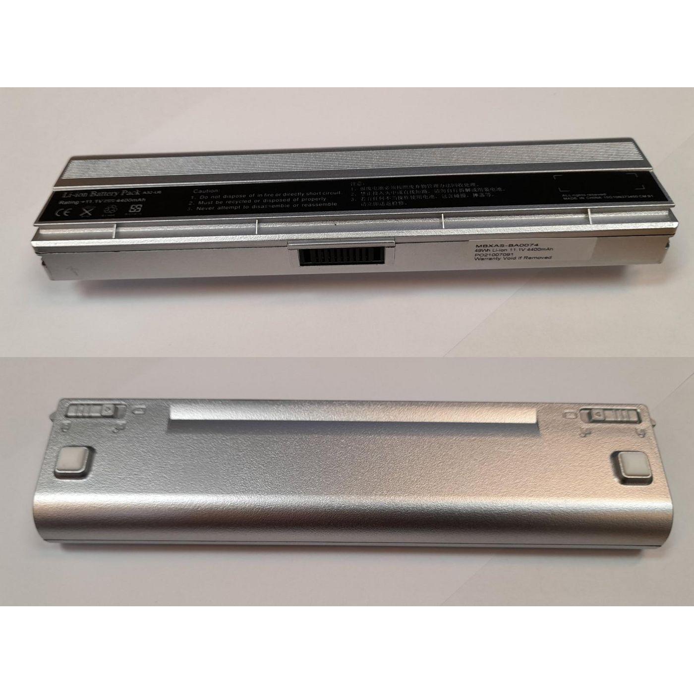 CoreParts Laptop Battery for Asus (1 Zellen, 4400 mAh), Notebook Akku, Silber