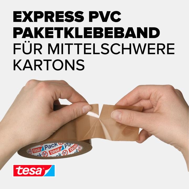 Produktbild tesa tesapack EXPRESS Packband von Hand einreissbar (50 mm)